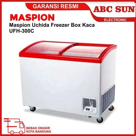 Jual Maspion Ufh C Uchida Freezer Box Kaca Di Seller Sun Electronic