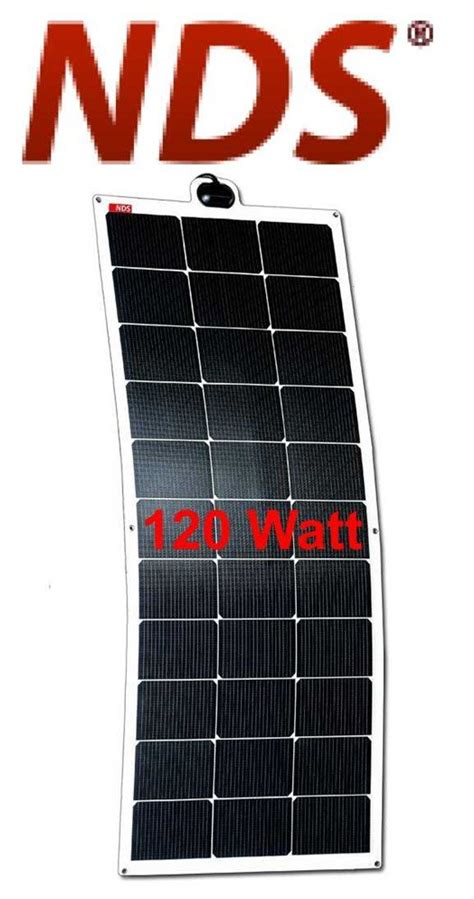 NDS SOLARFLEX EVO 120W Flexibel Zonnepaneel