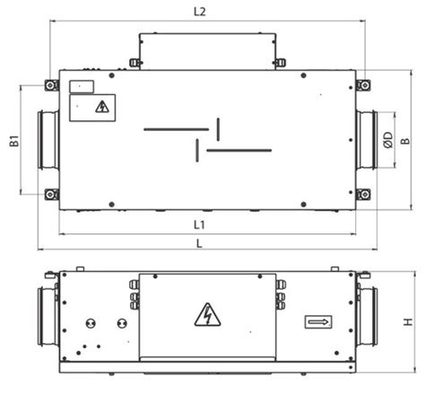 Припливна установка для квартири Вентс МПА 700 Е-6,0 А70