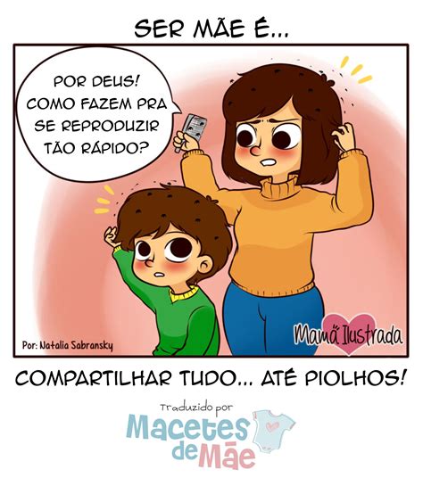 Pin de Macetes de Mãe em Humor Materno Maternidade engraçado