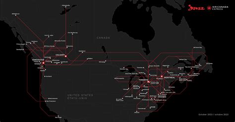 Route-map-October-2023 - Jazz Aviation LP