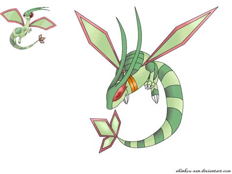 Fanmade Mega Flygon By Shinkou San On Deviantart