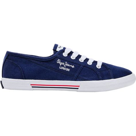 Pepe jeans Tênis Aberlady Ecobass Azul Dressinn