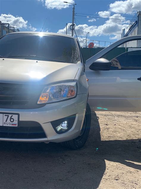 Туманки — Lada Гранта, 1,6 л, 2015 года | просто так | DRIVE2