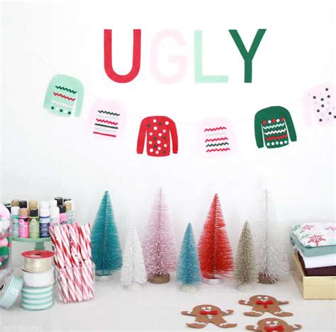 Homemade Ugly Sweater Party Ideas - Pretty Providence