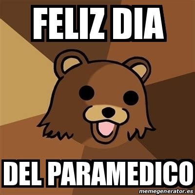 Meme Pedobear Feliz Dia Del Paramedico 19646988