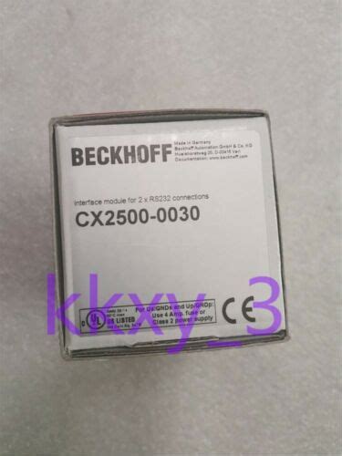 1 PCS NEW IN BOX BECKHOFF Module CX2500 0030 EBay