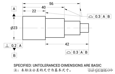 机械图纸中常标注的三种线性尺寸的区别与用法 知乎