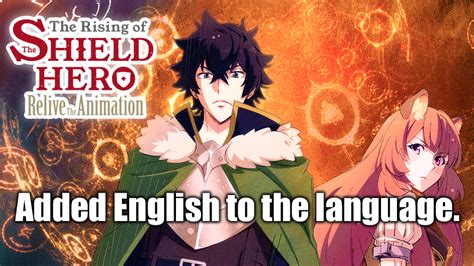 The Rising Of The Shield Hero Relive The Animation Added English To