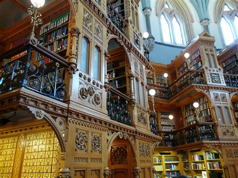 Cool Bookish Places: The Library of Parliament, Canada | Book Recommendations and Reviews | BOOK ...