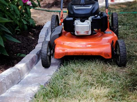 Diy Paver Edging You Can Mow Hgtv