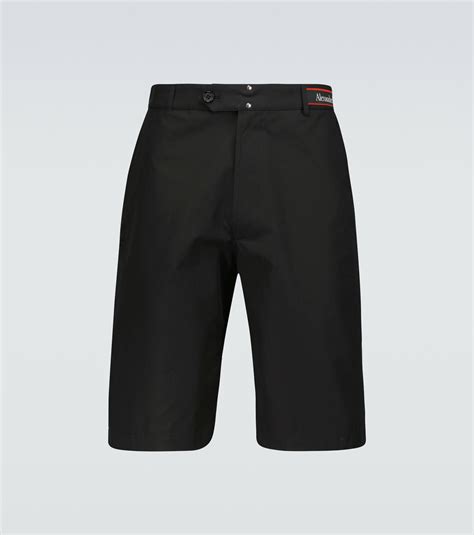 Alexander McQueen Tailored Cotton Bermuda Shorts Alexander McQueen