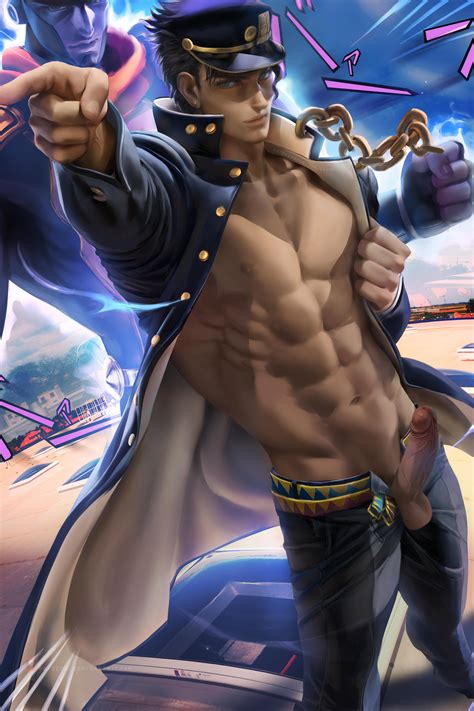 Naked Jotaro D R FuJoJoshi
