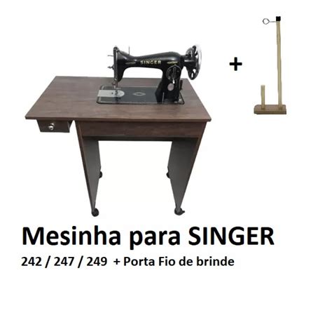 Mesinha Para M Quina De Costura Singer Em Mdf