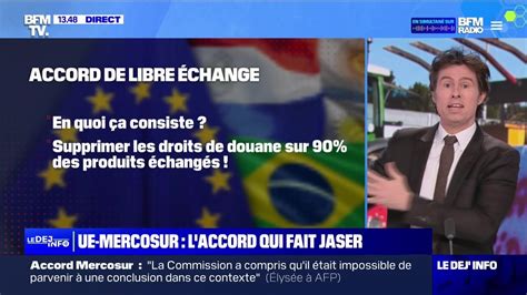 Ue Mercosur L Accord Qui Fait Jaser