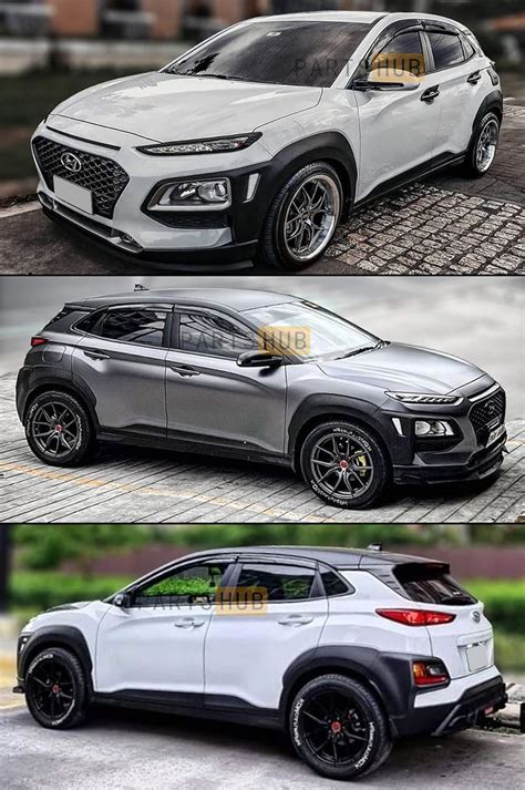 Buy Fits For Hyundai Kona Electric Kdm Wavy Mugen Style