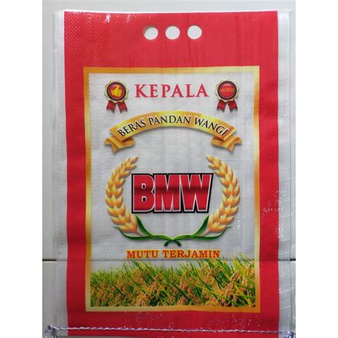 Jual Karung Beras Laminasi Merek Bmw Kg Shopee Indonesia