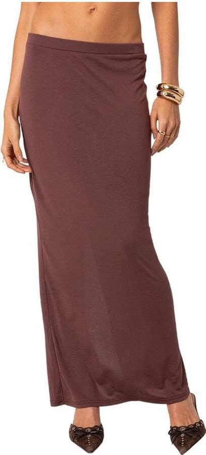 Edikted Women S Kenzie Slitted Maxi Skirt ShopStyle