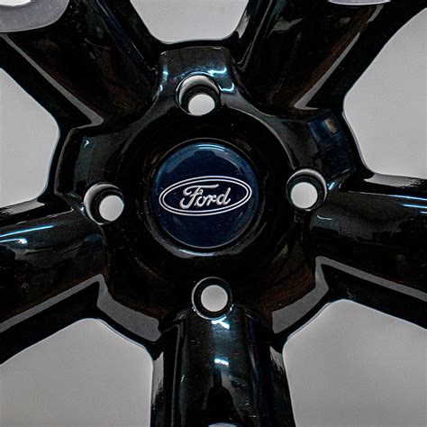 JOGO DE RODAS BRW 1130 FORD FOCUS TITANIUM ARO 17X7 PRETA DIAMANTADA