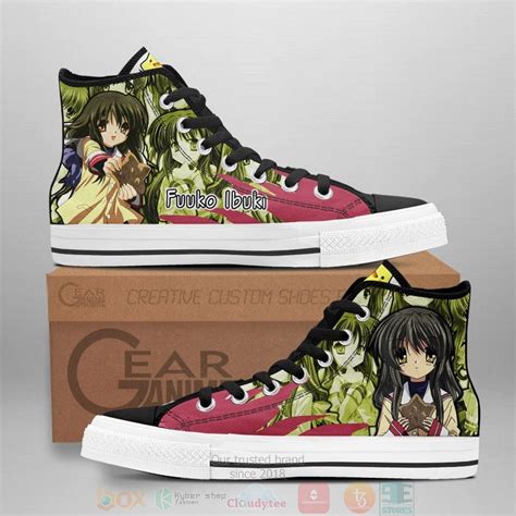 HOT Fuuko Ibuki Clannad Anime Canvas High Top Sneaker Express Your Unique Style With BoxBoxShirt