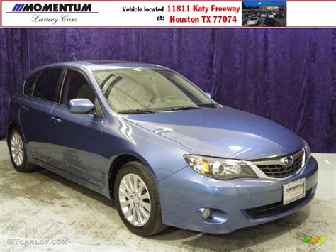 2009 Newport Blue Pearl Subaru Impreza 2.5i Premium Wagon #52453728 ...