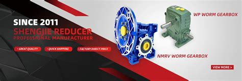 Hangzhou Shengjie Reducer Co Ltd WP RV Series Worm Gearbox R K S