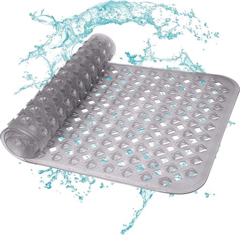 Anti Slip Mat for Bathtub - Washable Non-Slip Mat with Suction Cups ...