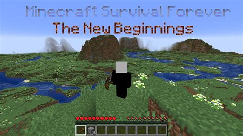 Minecraft Survival Forever The New Beginnings Ep Youtube