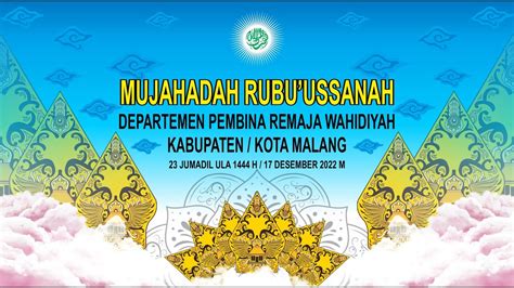 Live Mujahadah Rubu Ussanah Kab Kota Malang Desember M