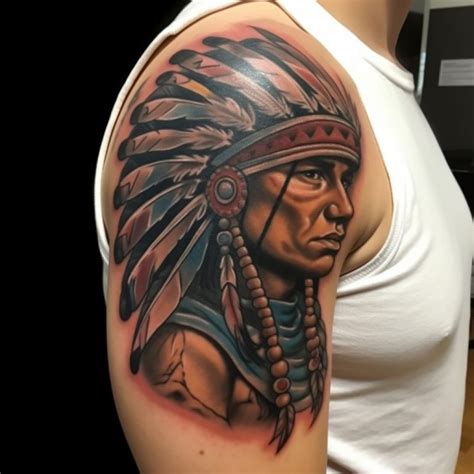 59 Native American Warrior Tattoo Ideas - TattooClue.com