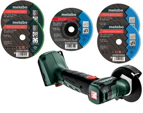 Metabo Meuleuse D Angle Sans Fil Powermaxx Cc Bl Outil Maxi Pro