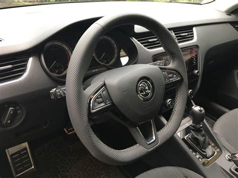 Octavia 3 Heated Steering Wheel With DSG Paddles Skoda Octavia Mk III