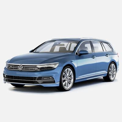 Volkswagen Passat B Variant R Line D Model By Podshyvalov