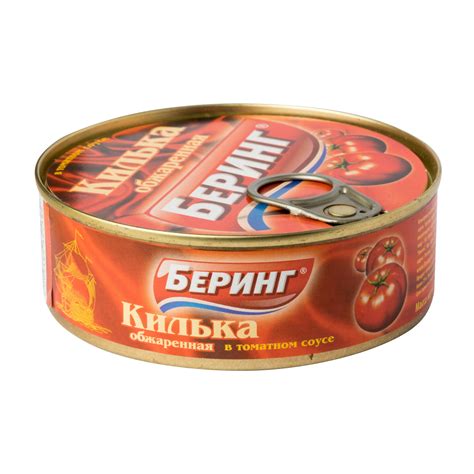 Килька в томатном соусе Беринг - рейтинг 2,26 по отзывам экспертов ☑ ...