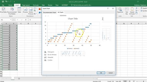 How To Create A Dot Plot In Excel Dot To Dot Name Tracing Website