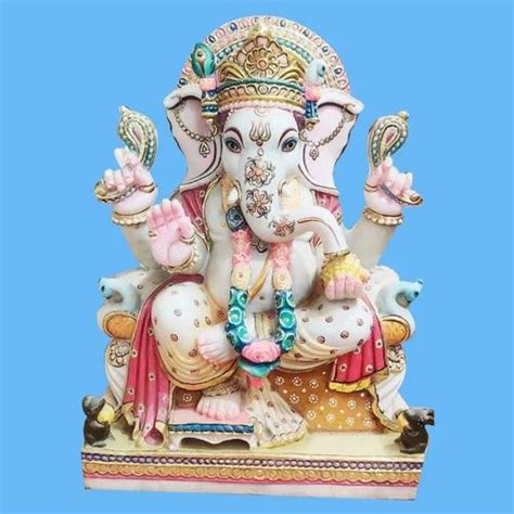 Temple Marble Ganpati Statue At Rs Marble Ganesh Statue In