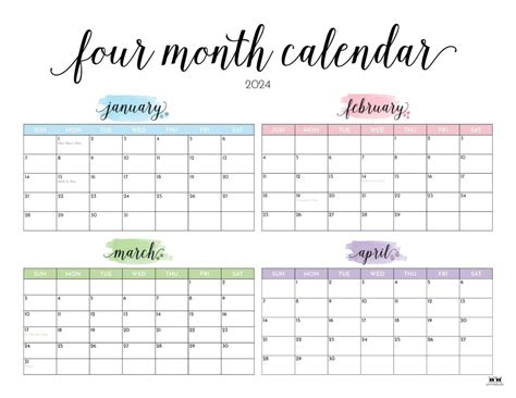 month calendars   printables printabulls