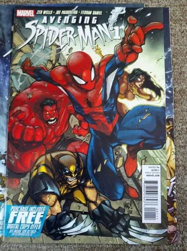 Avenging Spider man 1 2 3 Joe Madureira Cuotas sin interés