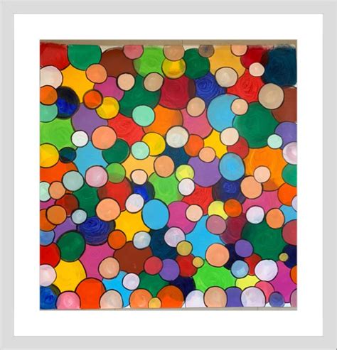 Circles Painting by Sadaf Khan | Saatchi Art