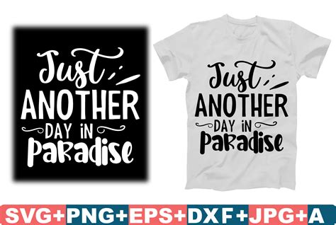 Just Another Day in Paradise Graphic by T-SHIRTBUNDLE · Creative Fabrica