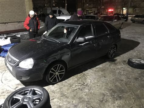 Рельсы r17 7,5j 4:98 — Lada Приора хэтчбек, 1,6 л, 2009 года | колёсные ...