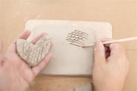 Create Colorful Clay Relief Tiles For Kids With Air Drying Clay