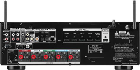 Denon Avr S650h 52 Ch X 75 Watts Av Receiver Wheos Accessories4less