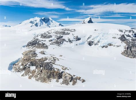 Campo De Hielo Norte Patagónico Vista Aérea Parque Nacional Laguna San Rafael Región Aysen