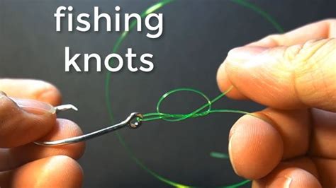 LOS MEJORES 3 NUDOS PARA ANZUELOS CON OJAL 3 Fishing Knots Como