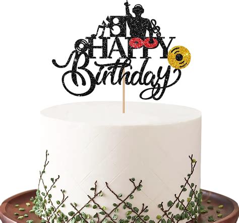 Amazon Dj Happy Birthday Cake Topper Hip Hop Birthday Cake Topper