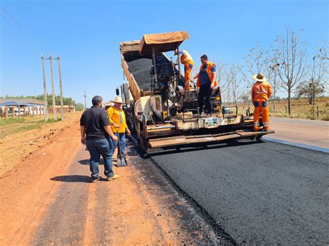 Estradas Transportes Servi Os P Blicos Der Inicia Pavimenta O