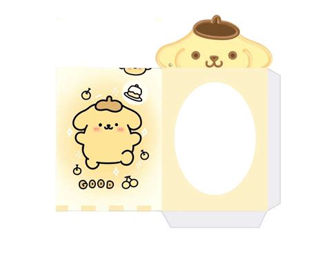 pompompurin photocard holder template briquedos  gatos bonecas
