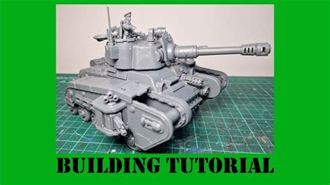 Building Tutorial Rogal Dorn Battle Tank Astra Militarum 40k Step