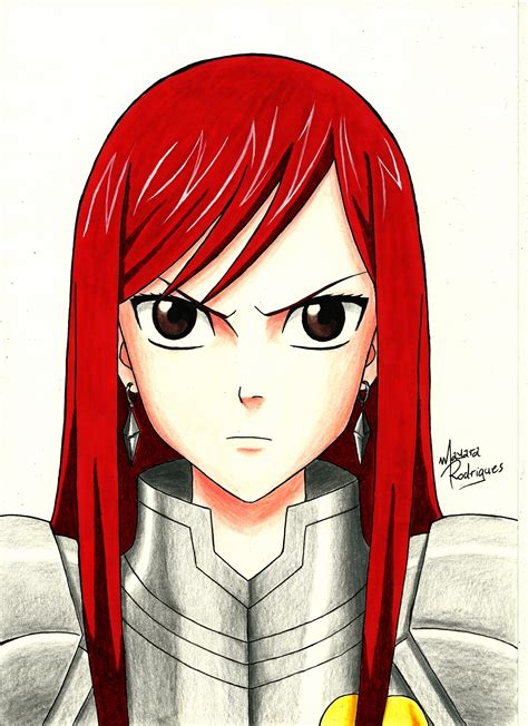 Erza Scarlet by Mayara-Scarlet on DeviantArt